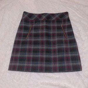 Plaid skirt!